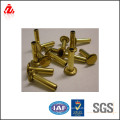 Custom top quality brass tubular rivet